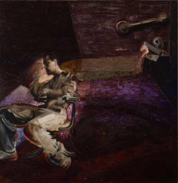 NO NAME Oil on canvas 157 x 157 cm, 1987