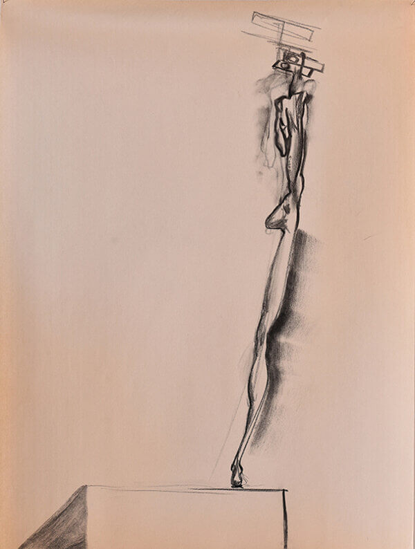 Charcoal on paper, 61 x 46 cm each, 1999 sketches_3342