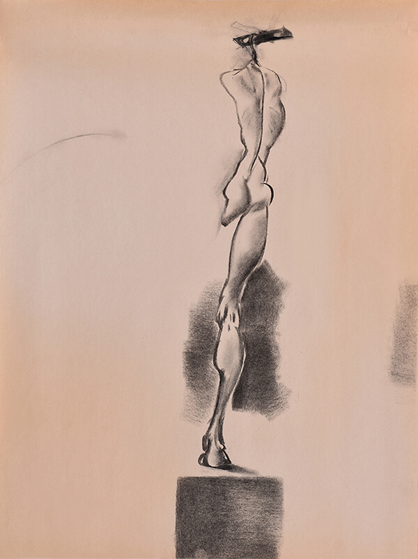 Charcoal on paper, 61 x 46 cm each, 1999 sketches_3345